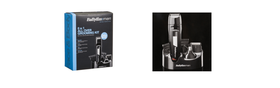 8 in 1 All Over Grooming Kit for Men.