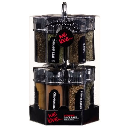Cooking spice rack