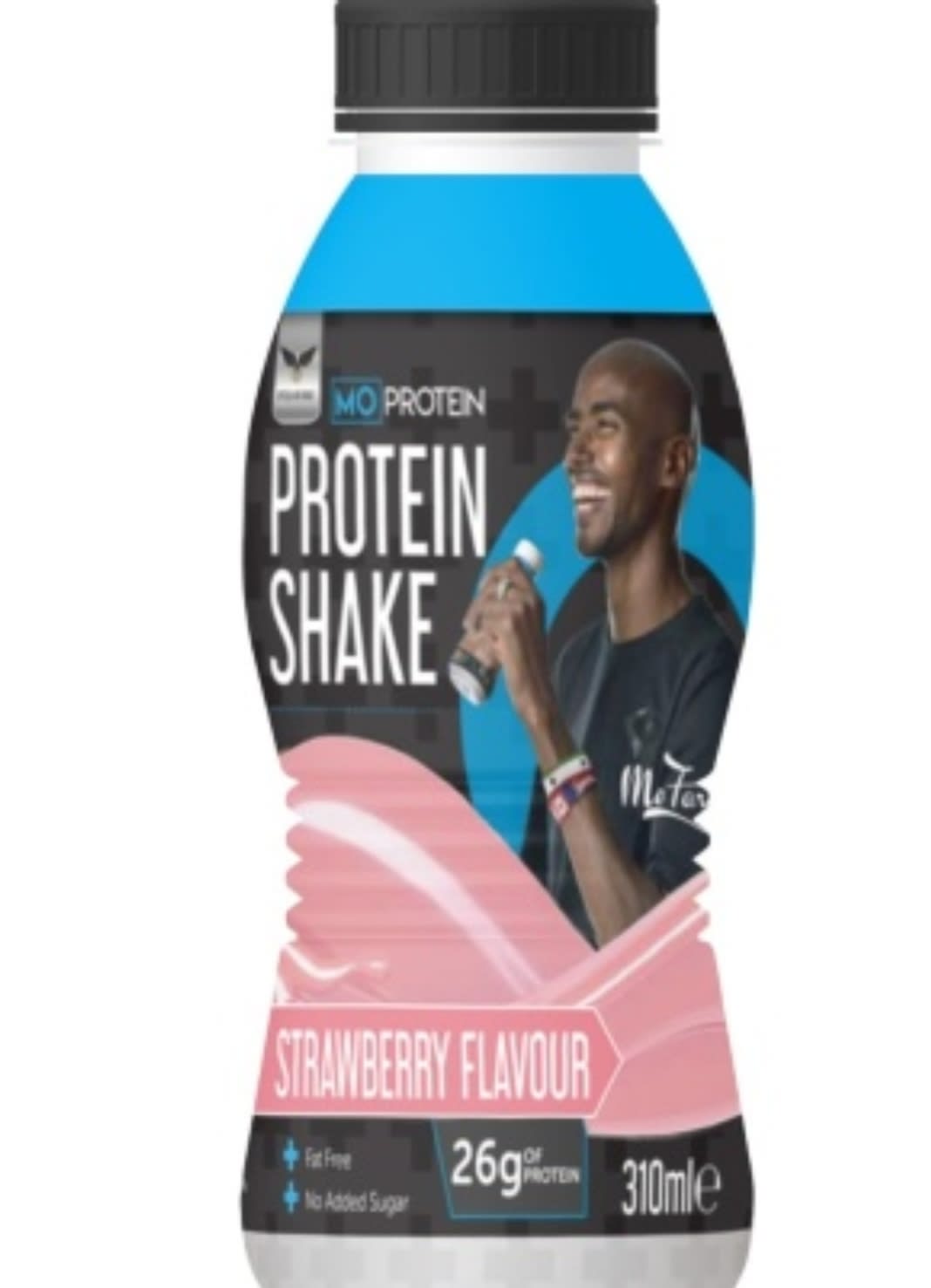 Protein shake Mo Farah