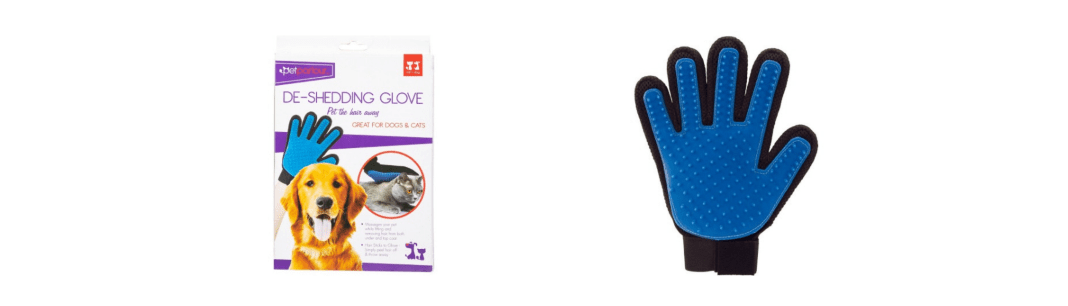 de-shedding gloves