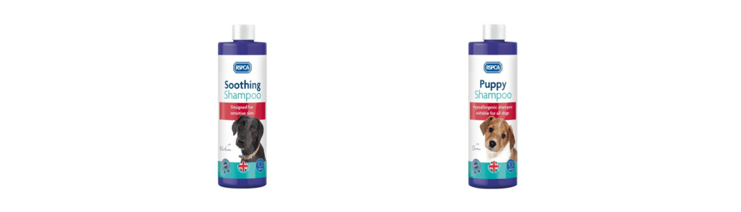 soothing shampoo & puppy shampoo