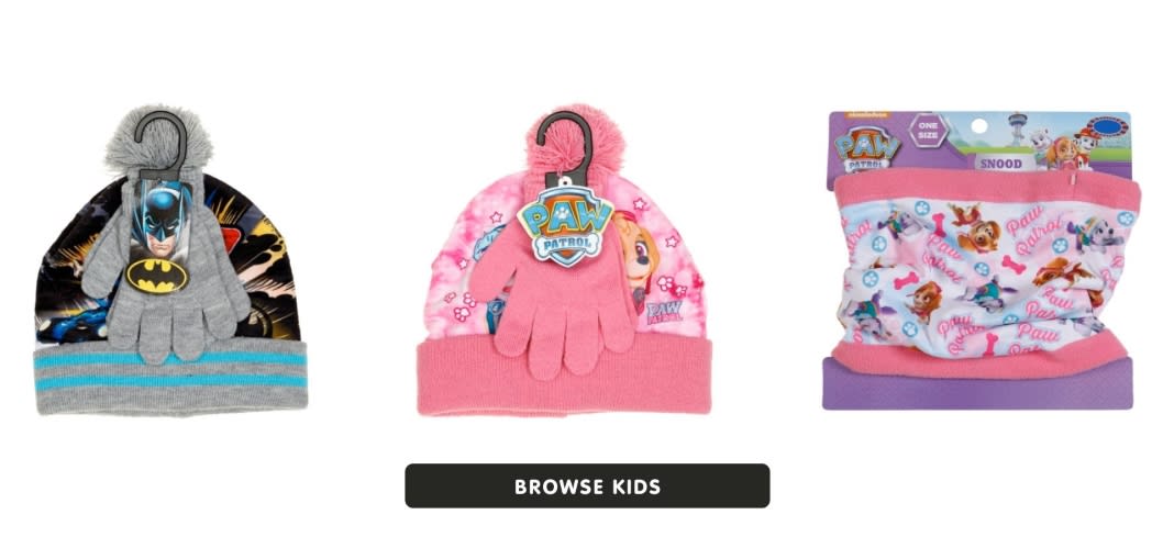 Kids winter wear from B&M