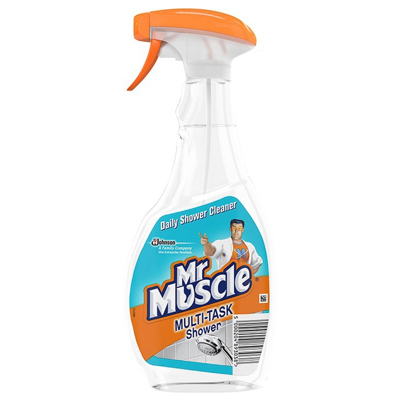 Mr Muscle MultiTask Shower Cleaner 500ml Bathroom B&M