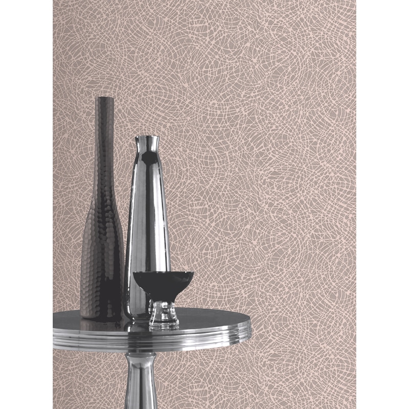 Foil Swirl Wallpaper Rose Gold Wallpaper B&M