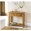 B&M Wiltshire Oak Console Table - 319242 | B&M