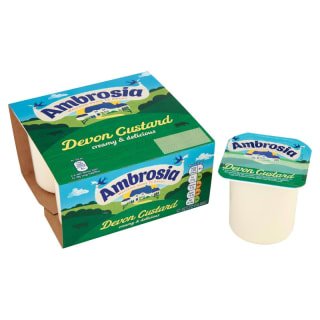 Ambrosia Devon Custard 4 x 125g