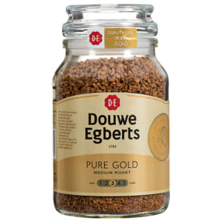 Douwe Egberts Pure Gold Medium Roast Coffee 190g