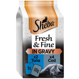 Sheba Fish Selection 6x50g Pet Food