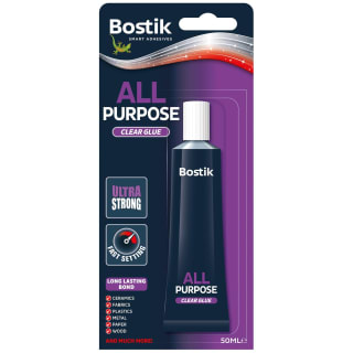 Bostik All Purpose Clear Adhesive 50ml