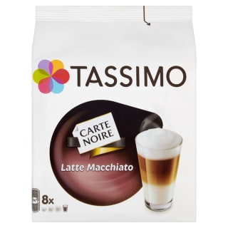 Tassimo Carte Noire Latte Machiato Coffee Pods 8pk