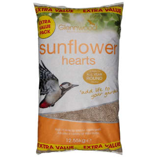 Glennwood Wild Bird Sunflower Hearts 12.5kg