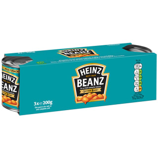 Heinz Baked Beans 3 x 200g