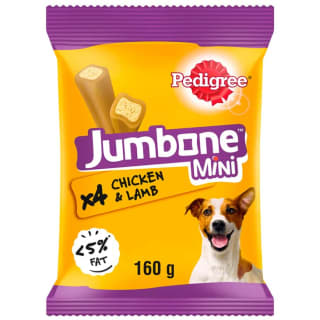 Pedigree Jumbone Mini Chicken & Lamb 4pk