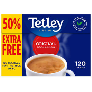 Tetley Original Tea Bags 120pk