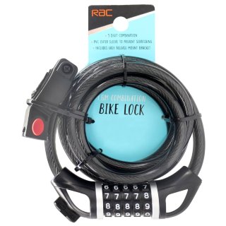 RAC 1.8m Combination Bike Lock