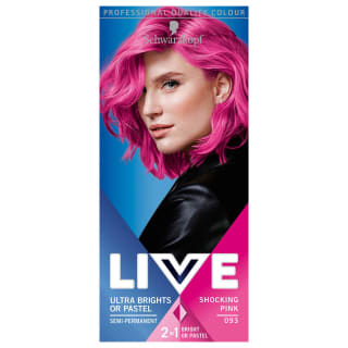 Schwarzkopf Live Ultra Brights or Pastel Hair Dye - Shocking Pink
