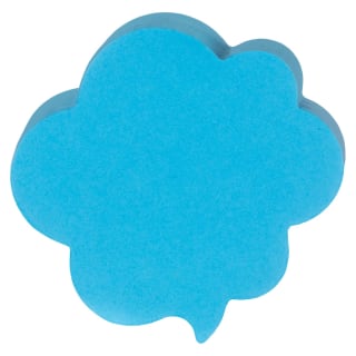 Sticky Notes Shapes 250pk - Speech Bubble
