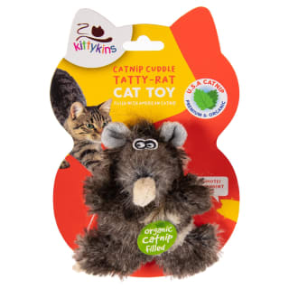 Catnip Cuddle Toy - Tatty Rat