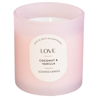 Love Scented Candle - Coconut & Vanilla