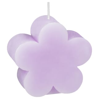Flower Candle - Purple