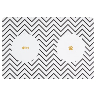 Cat Placemat - Zig Zag