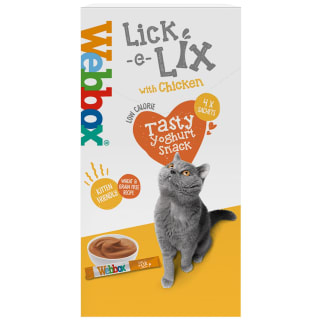 Webbox Lick-e-Lix Cat Treats 4pk - Chicken