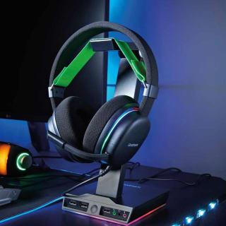 Goodmans Elite Gaming Headset with Boom Style Mic - Black