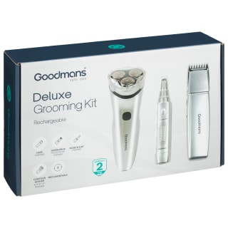 Goodmans Deluxe Rechargeable Grooming Kit