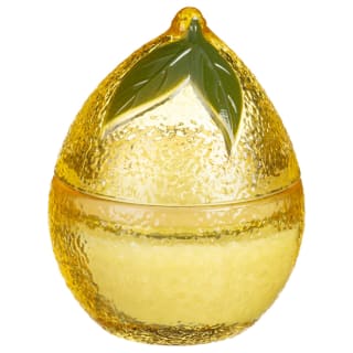 Summer Fruits Glass Shaped Candle - Lemon