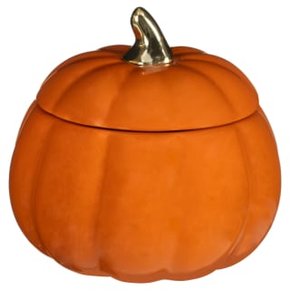 Ceramic Pumpkin Candle