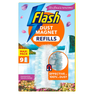 Mrs Hinch Spring Edition Flash Dust Magnet Refill Pack 9pk - Enchanted Wildflowers