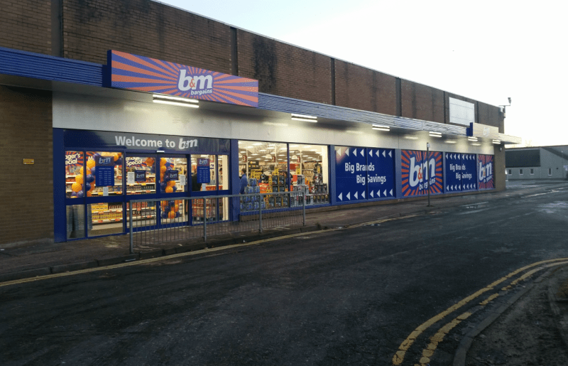 Fantastic News For Falkirk As Second B&M Store Opens B&M