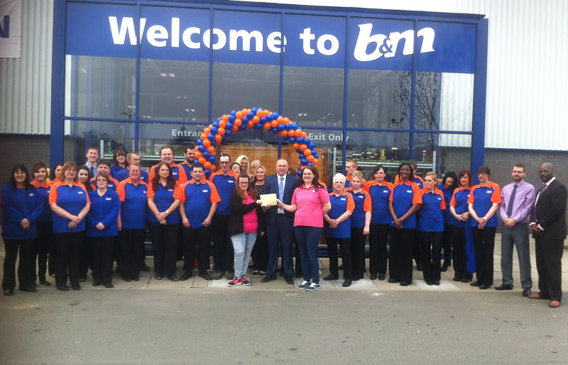 Children’s Cancer Charity Opens New B&M Store in Wellingborough