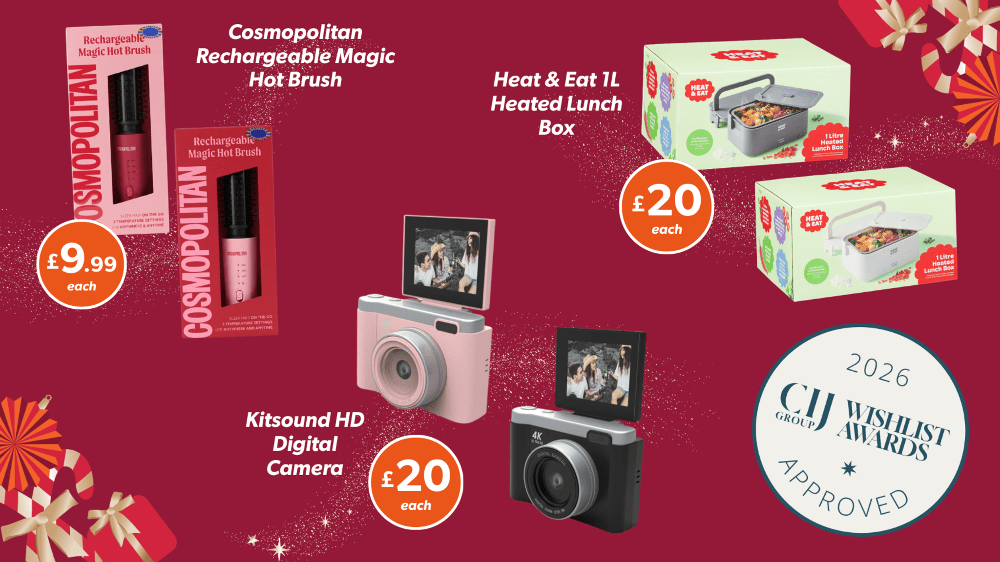B&M Wins Three Wishlist Awards at the Christmas Press Show 2026