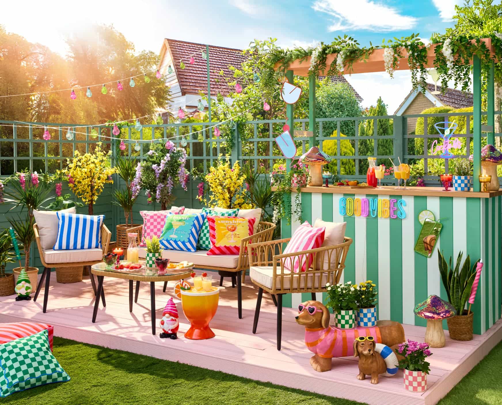 Get Your Garden Party Ready with B&M's Brights Trend | B&M Lifestyle
