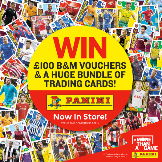 WINNER ANNOUNCEMENT ONE Chance to WIN £100 Worth of B&M Vouchers PLUS