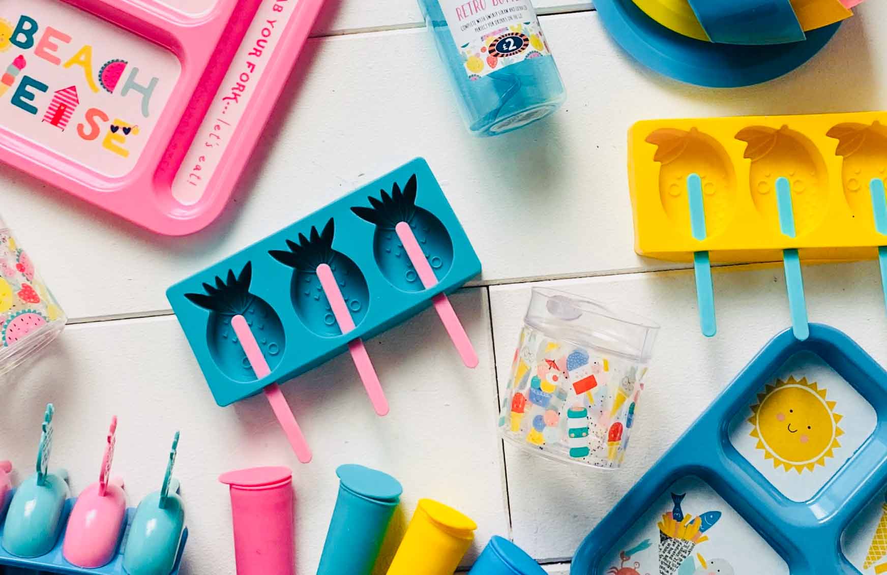 Plan the Perfect Picnic Tropical Themed Picnicware Now InStore B&M