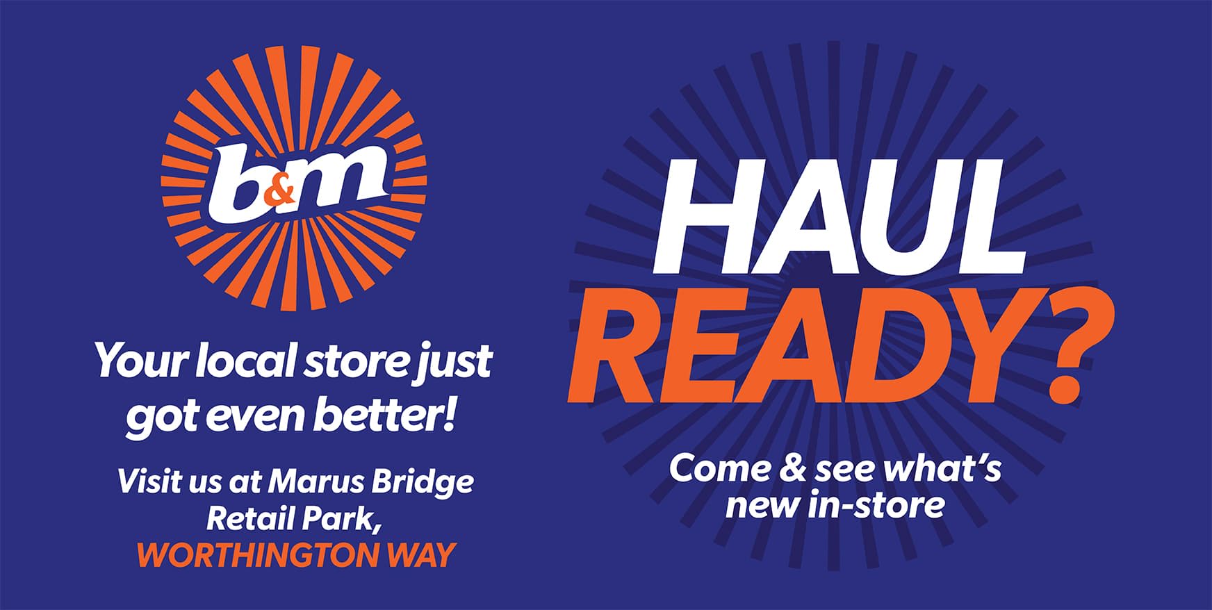 Introducing Our New Store of the Future at B&M Wigan Worthington Way
