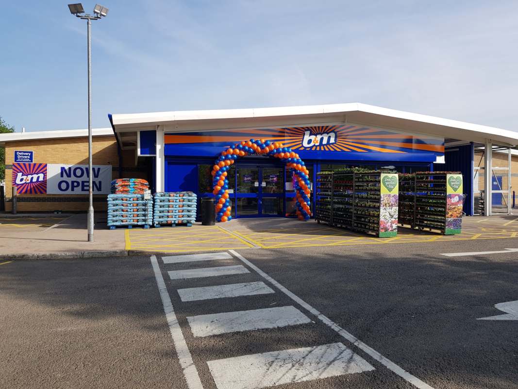Lydney Latest B&M Store