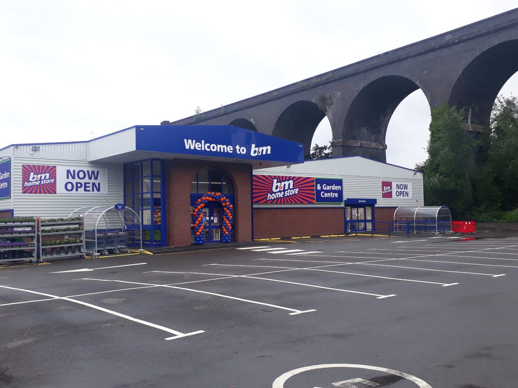 Kidderminster Brand New B&M Store B&M Stores