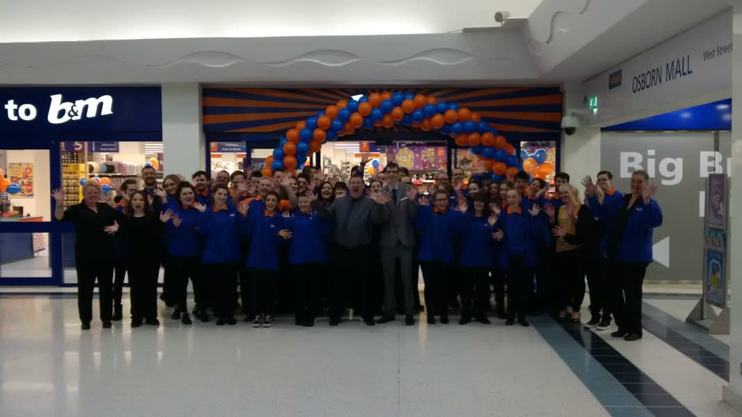 Fareham Shopping Centre New B&M Store