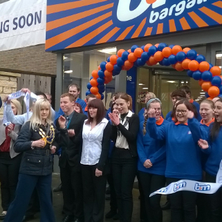 B&M's latest store in Bicester was officially opened by Deputy Mayor Melanie Magee.