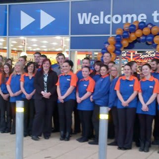 Staff at the new Hart St Linwood B&M Bargains store