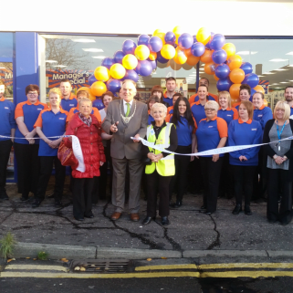 Lights Switch On received £250 worth of B&M vouchers as a thank you for opening the store.