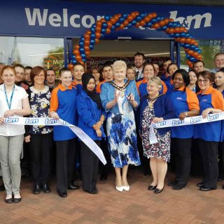B&M Astle Park is formally opened by the Mayor of Sandwell, Councillor Barbara Price.