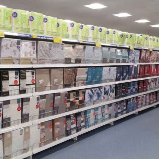 A first glimpse inside the large bedding range at B&M Braintree