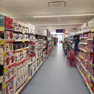 A first glimpse at B&M Prestwick's electrical offering in-store.