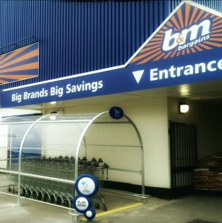 A first glimpse at the re-opened B&M Hucknall