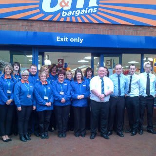 Berwick store opening with the new team.
