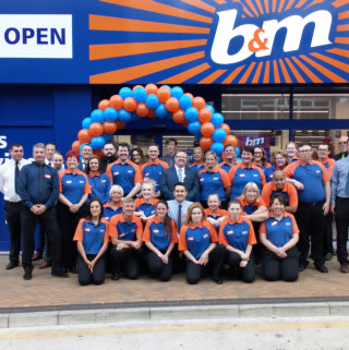 B&M Blackpool's store team can't wait to get their doors open and welcome their very first customers.